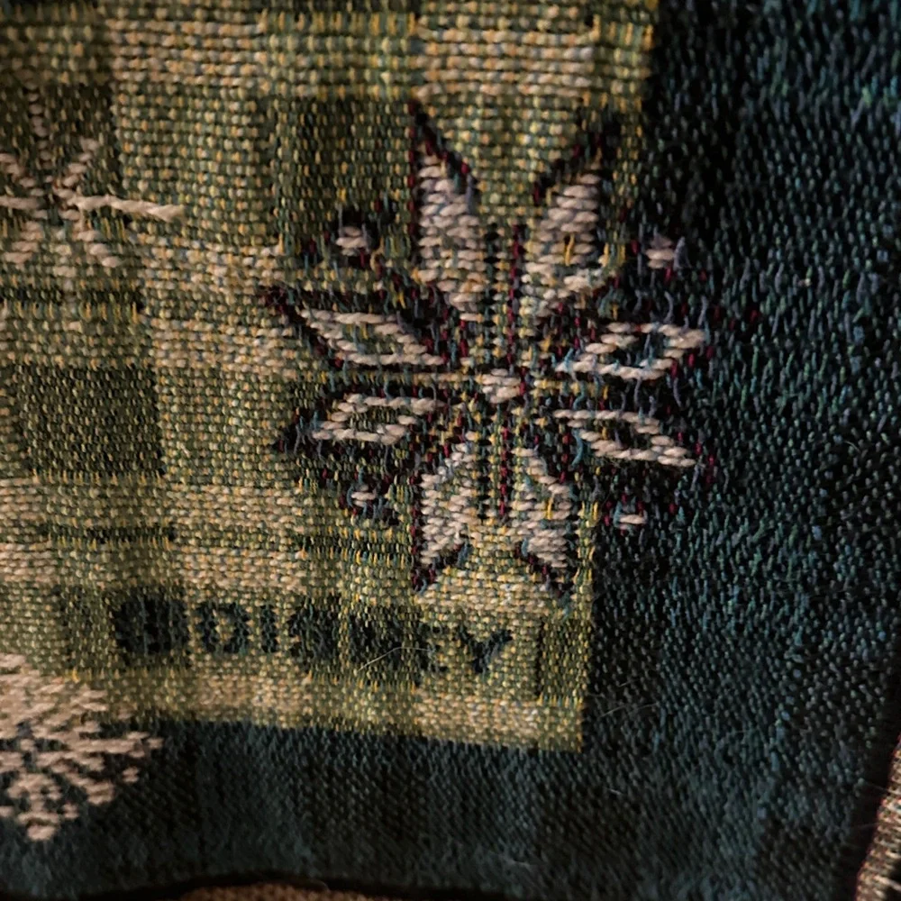 Disney Festive Holiday Throw Blanket - Green, Blue, Red